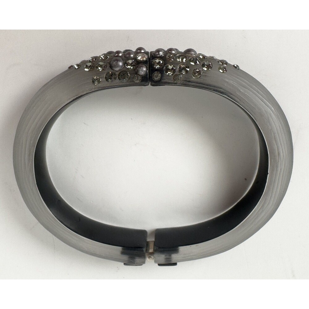 Alexis Bittar Women's Lucite & Crystal Hinge Encrusted Bangle Bracelet